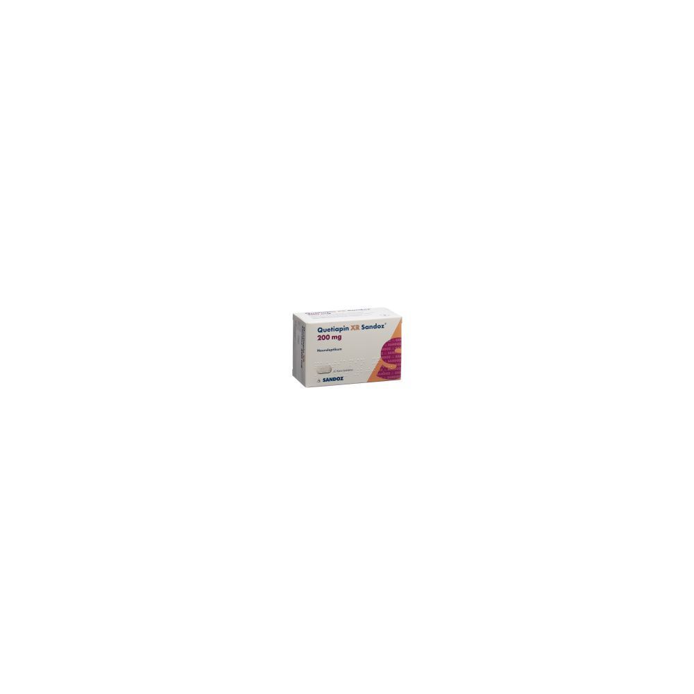 QUETIAPIN XR Sandoz Ret Tabl 200 mg 60 Stk