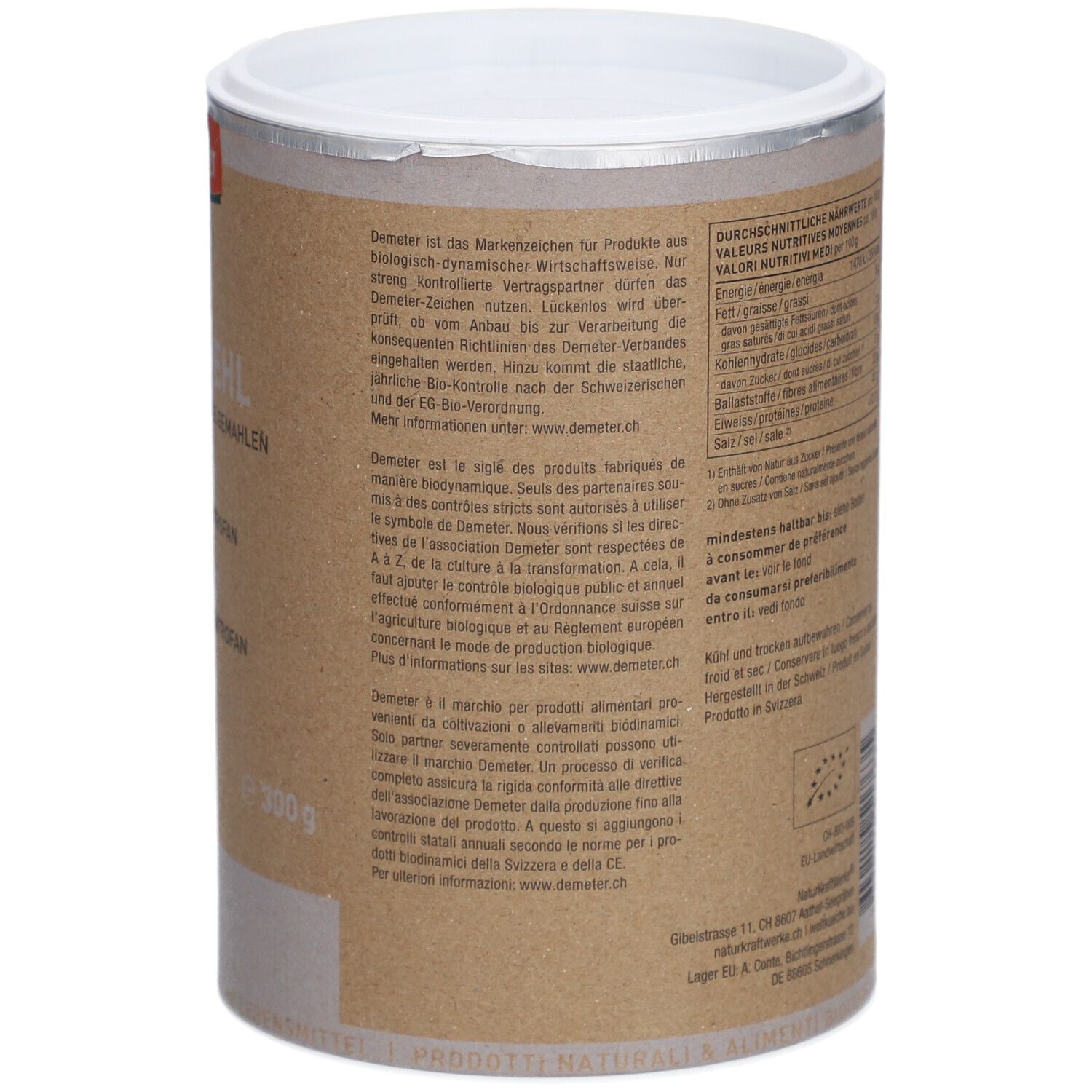 NATURKRAFTWERKE Farine de lupin Demeter