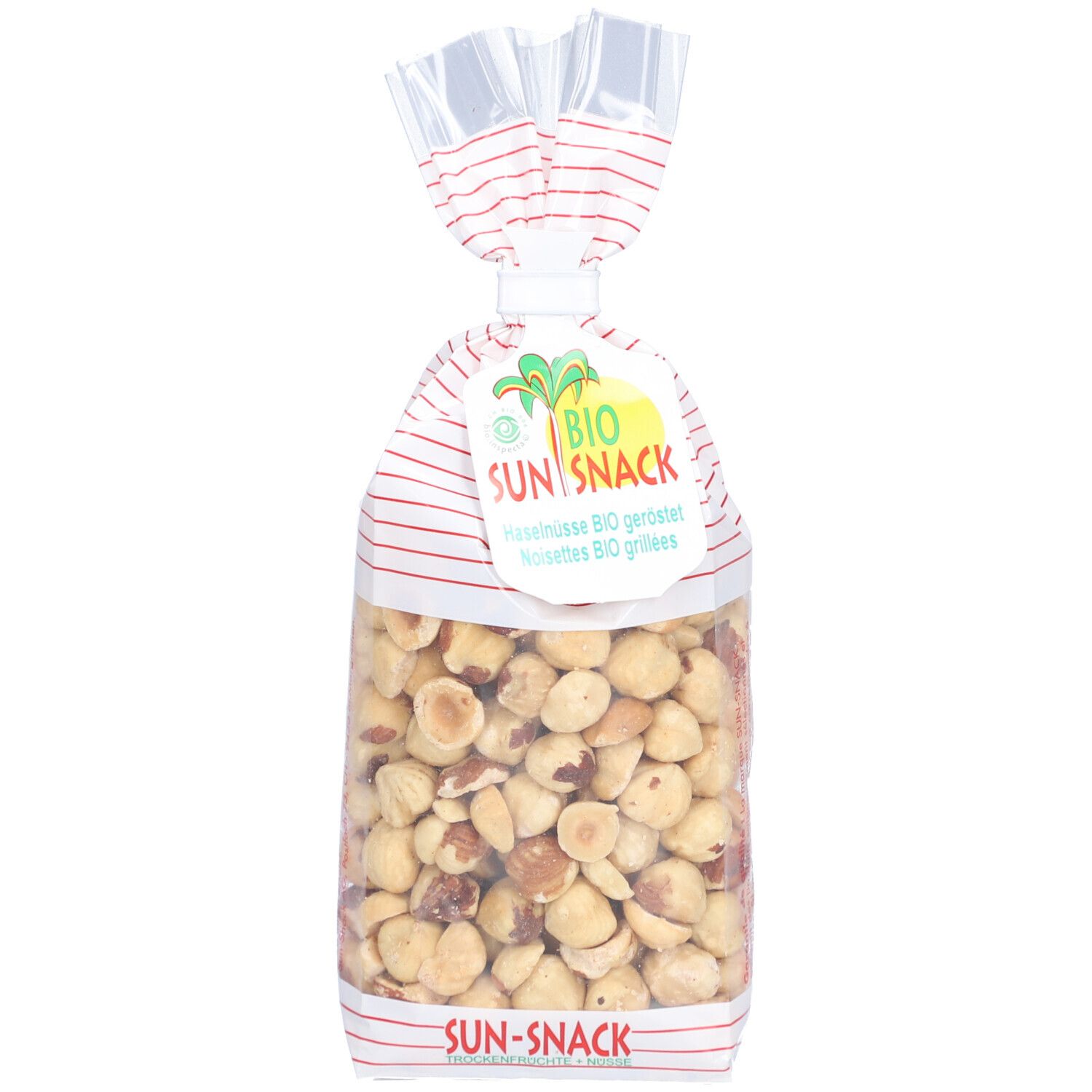 SUN SNACK Piemontesische Bio-Haselnüsse, geröstet