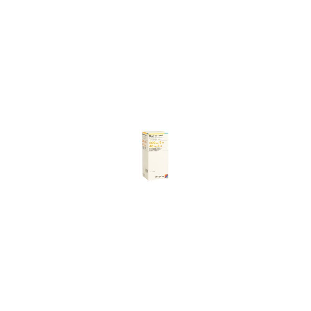NOPIL Sirup Kind 200/40mg Fl 100 ml