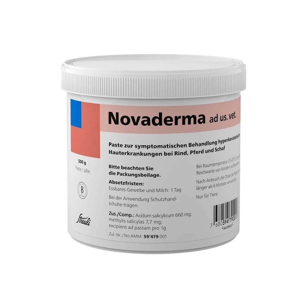 NOVADERMA Paste ad us vet. Ds 500 g