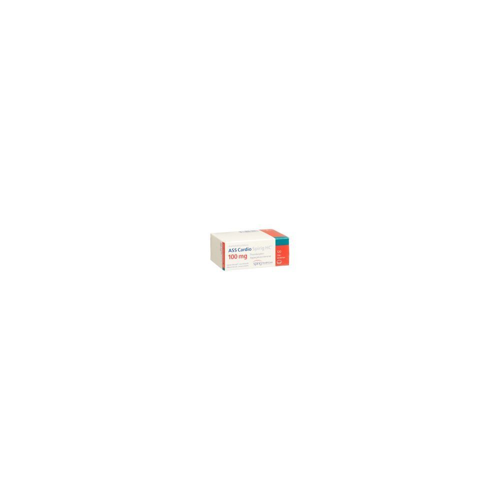 ASS CARDIO Spirig HC Filmtabl 100 mg 120 Stk