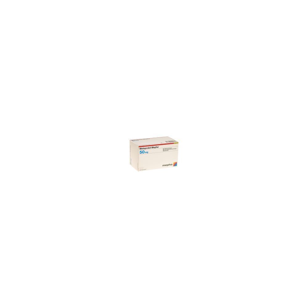 METOPROLOL Mepha Depotabs 50 mg 100 Stk