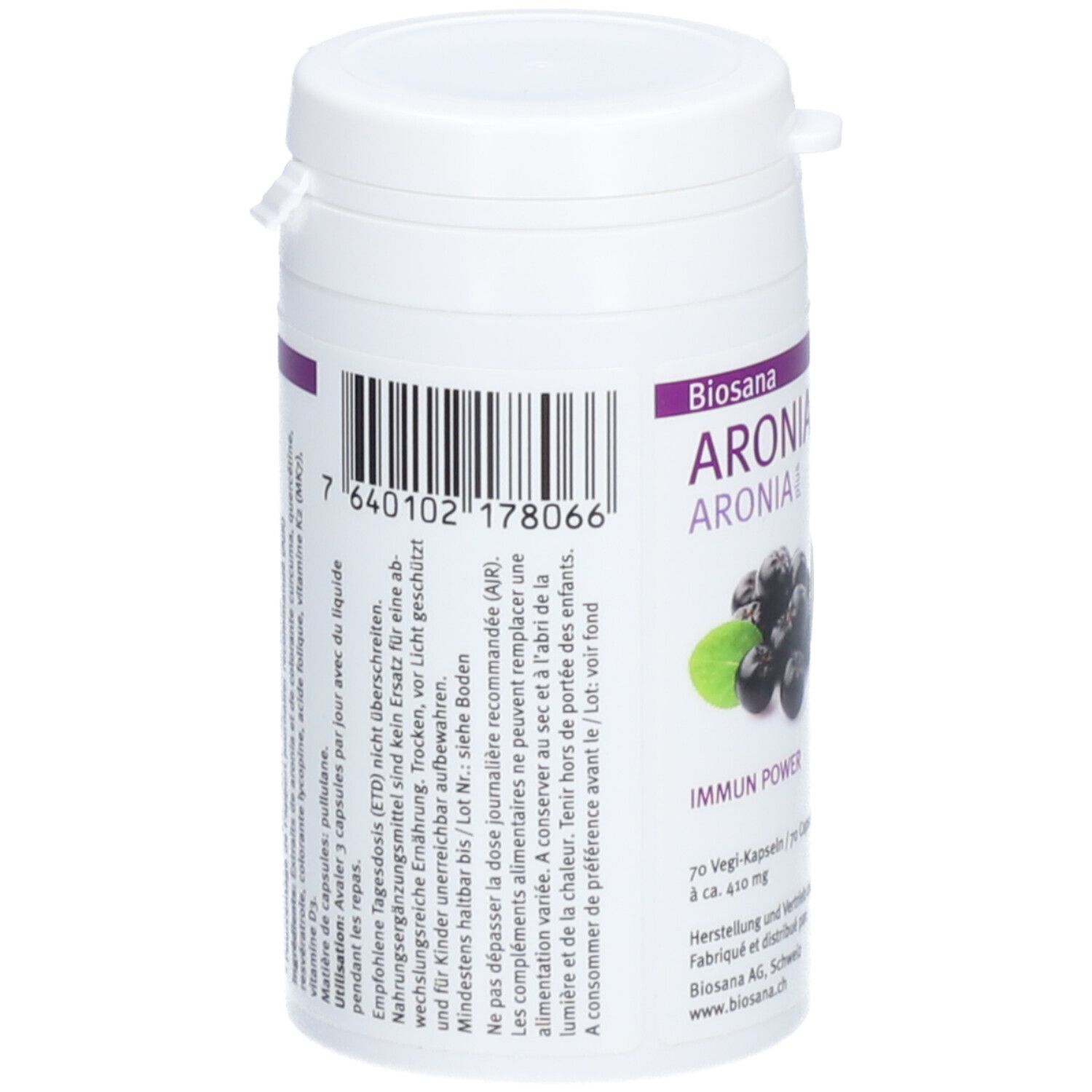BIOSANA Aroniabeere plus Kaps Ds 70 Stk
