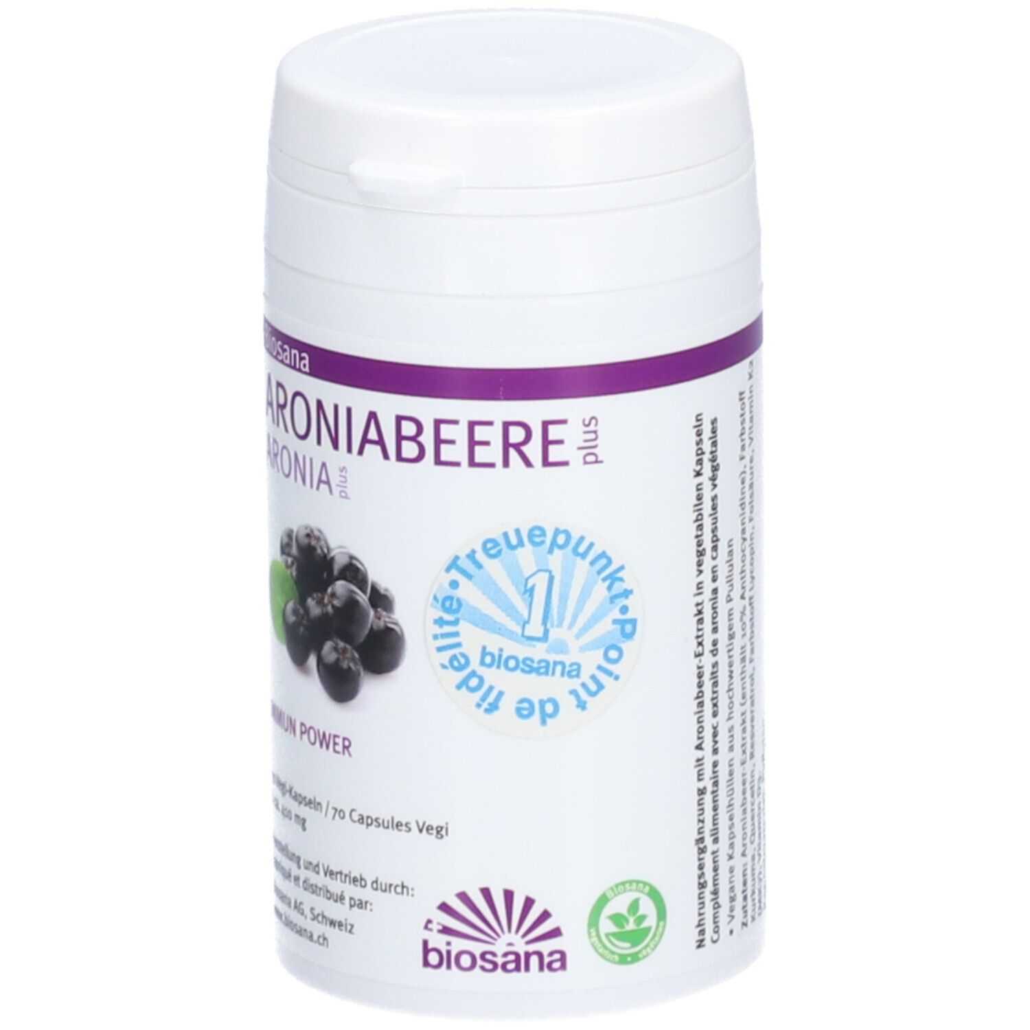 BIOSANA Aroniabeere plus Kaps Ds 70 Stk