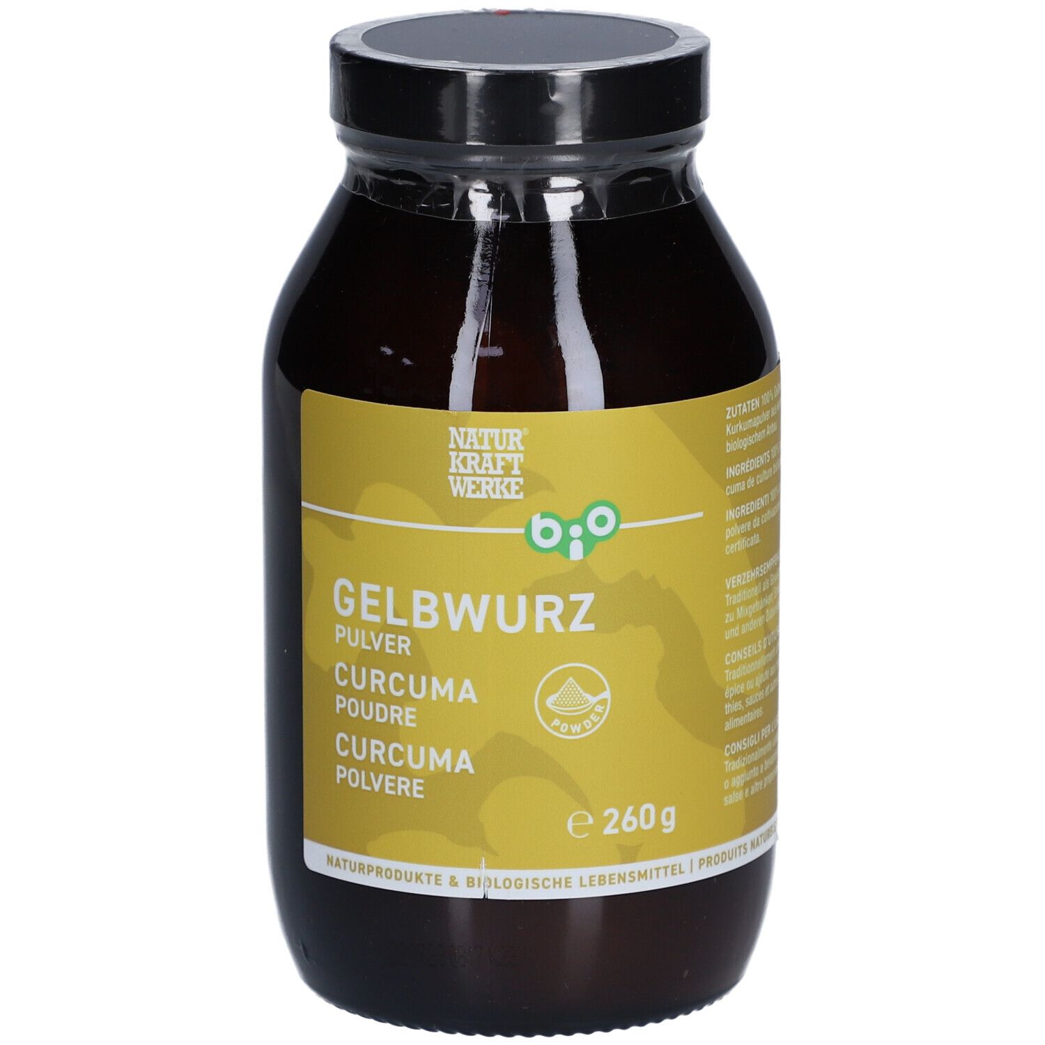 NATURKRAFTWERKE Bio Kurkuma Pulver
