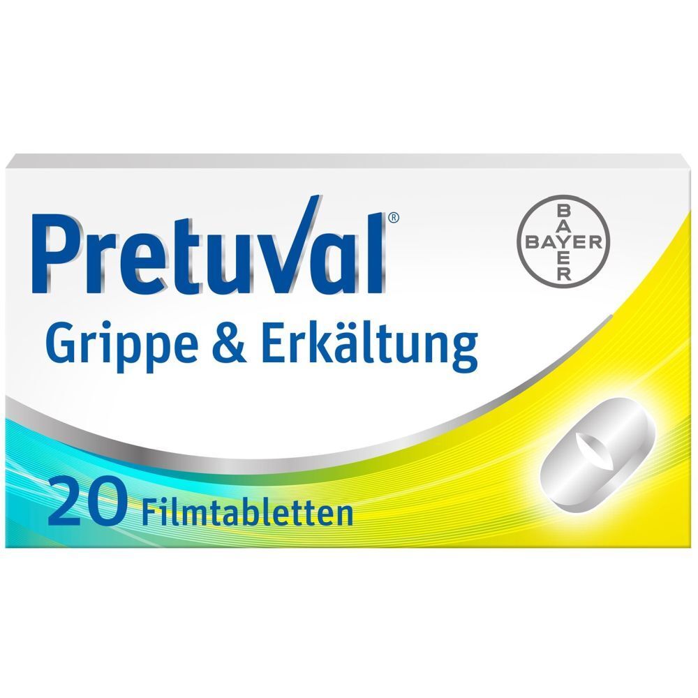 PRETUVAL Grippe und Erkältung Filmtabl 20 Stk