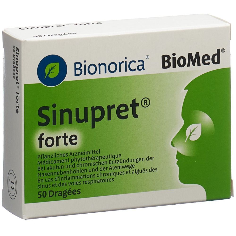 SINUPRET forte Drag 50 Stk
