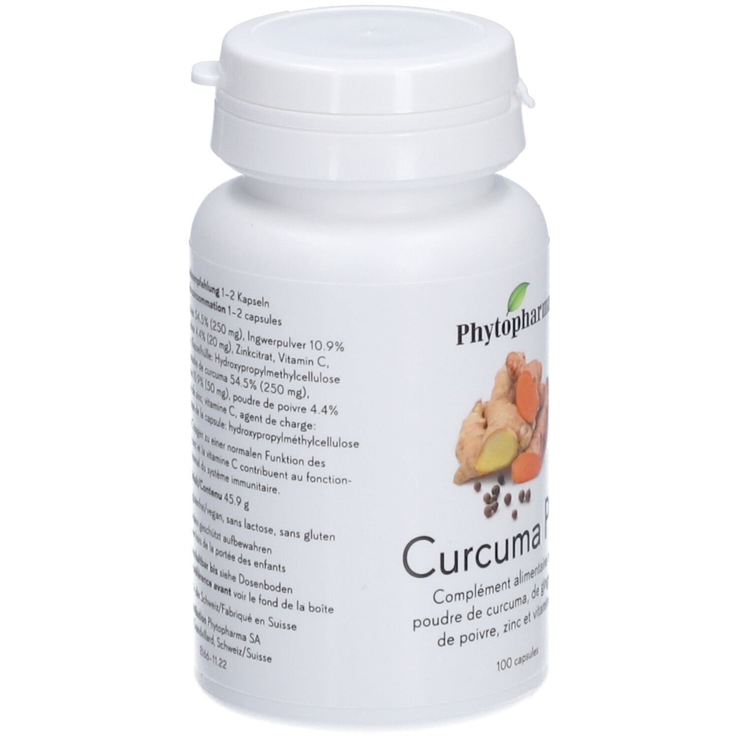 PHYTOPHARMA Kurkuma Plus 100 St - Redcare Apotheke