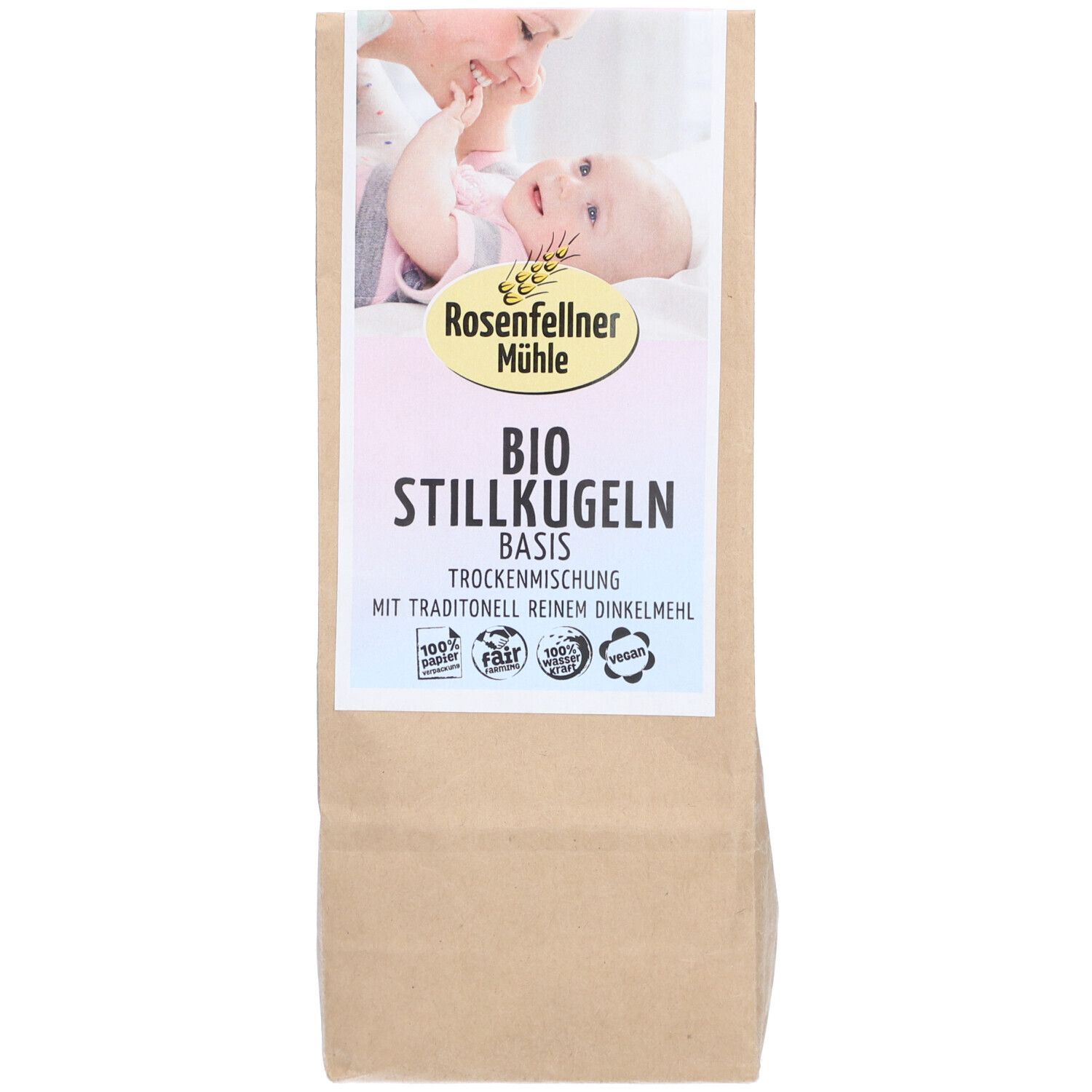 ROSENFELLNER Stillkugeln Basis Mischung Bio 200 g