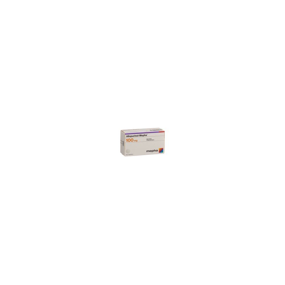 ALLOPURINOL Mepha Tabl 100 mg 100 Stk