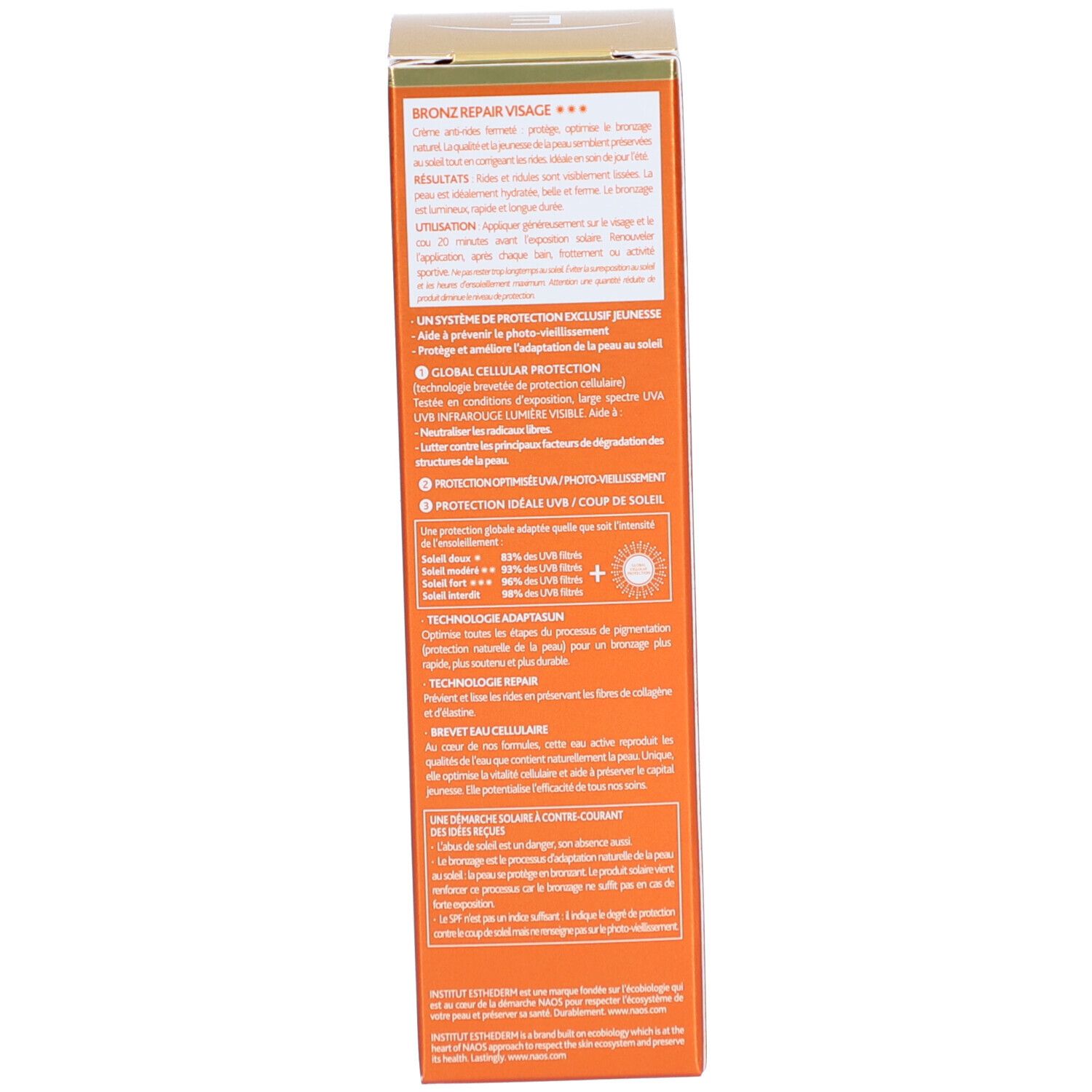 INSTITUT ESTHEDERM Bronz Repair soleil fort