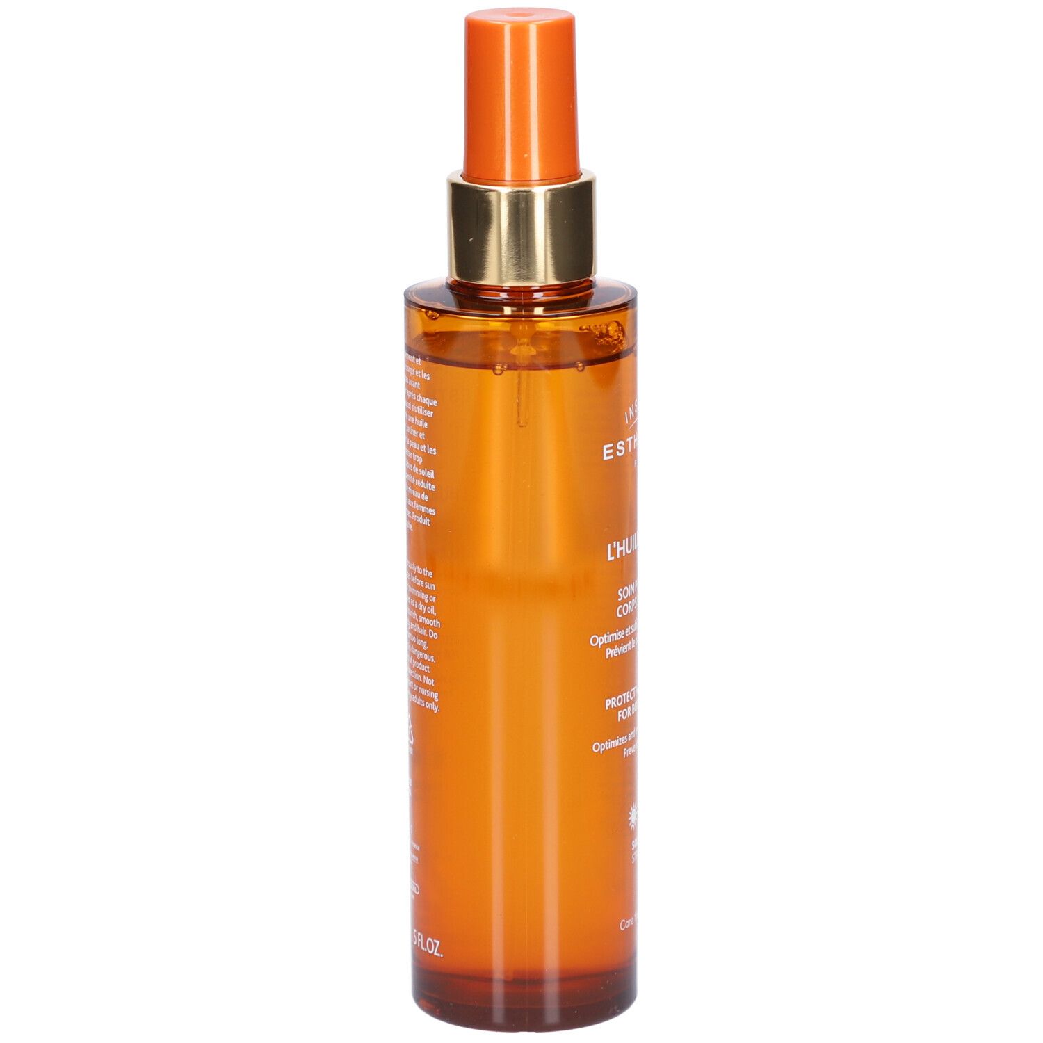 INSTITUT ESTHEDERM L'HUILE SOLAIRE SOIN PROTECTEUR CORPS ET CHEVEUX - SOLEIL FORT