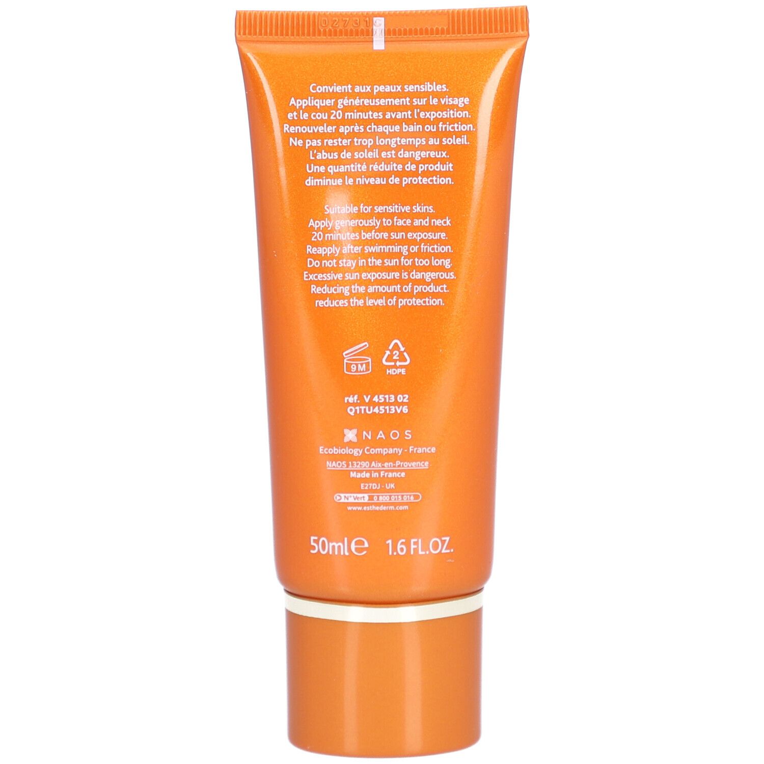 INSTITUT ESTHEDERM Adaptasun Crème visage soleil modéré