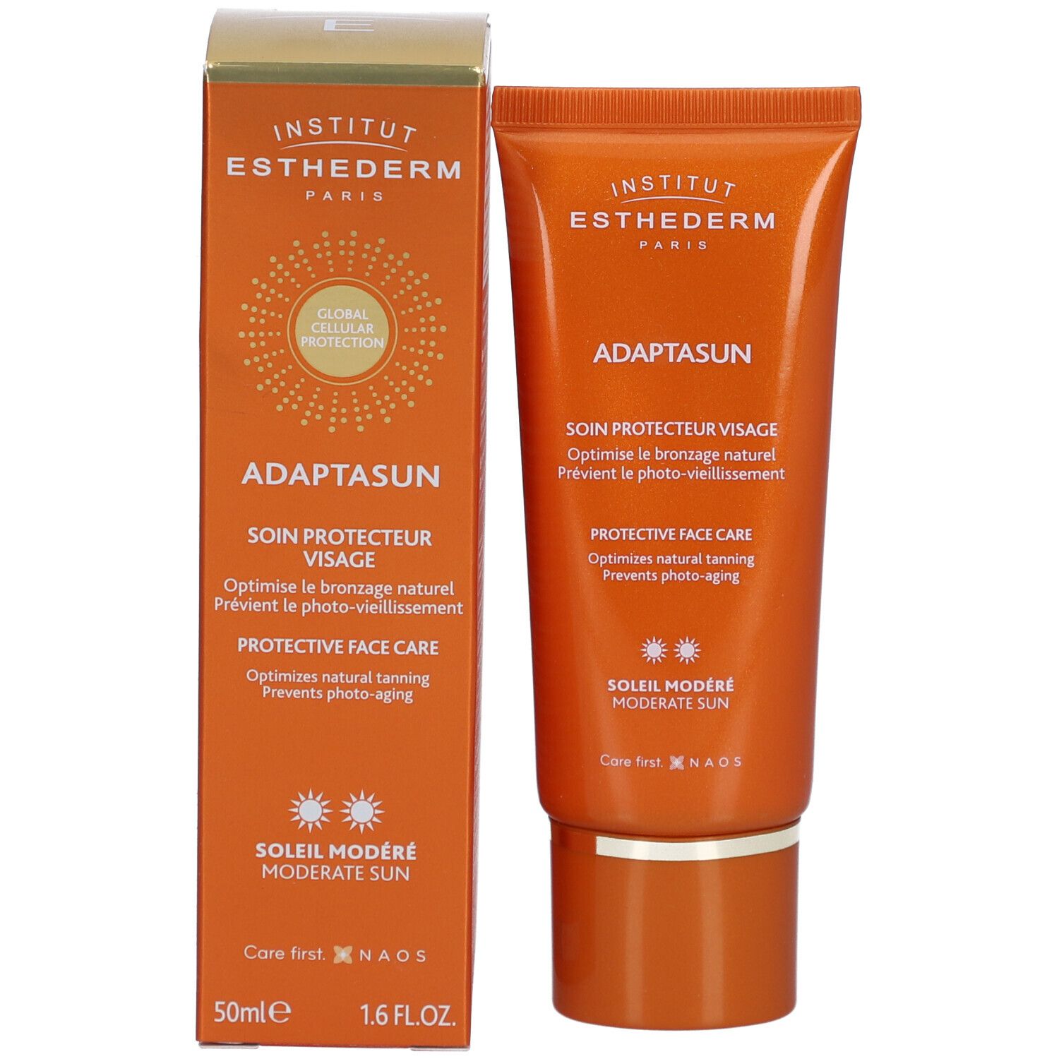 INSTITUT ESTHEDERM Adaptasun Crème visage soleil modéré