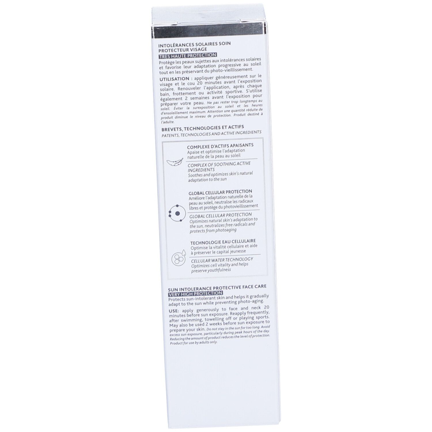 Institut Esthederm Intolerances Solaires Gesichtscreme SPF50+