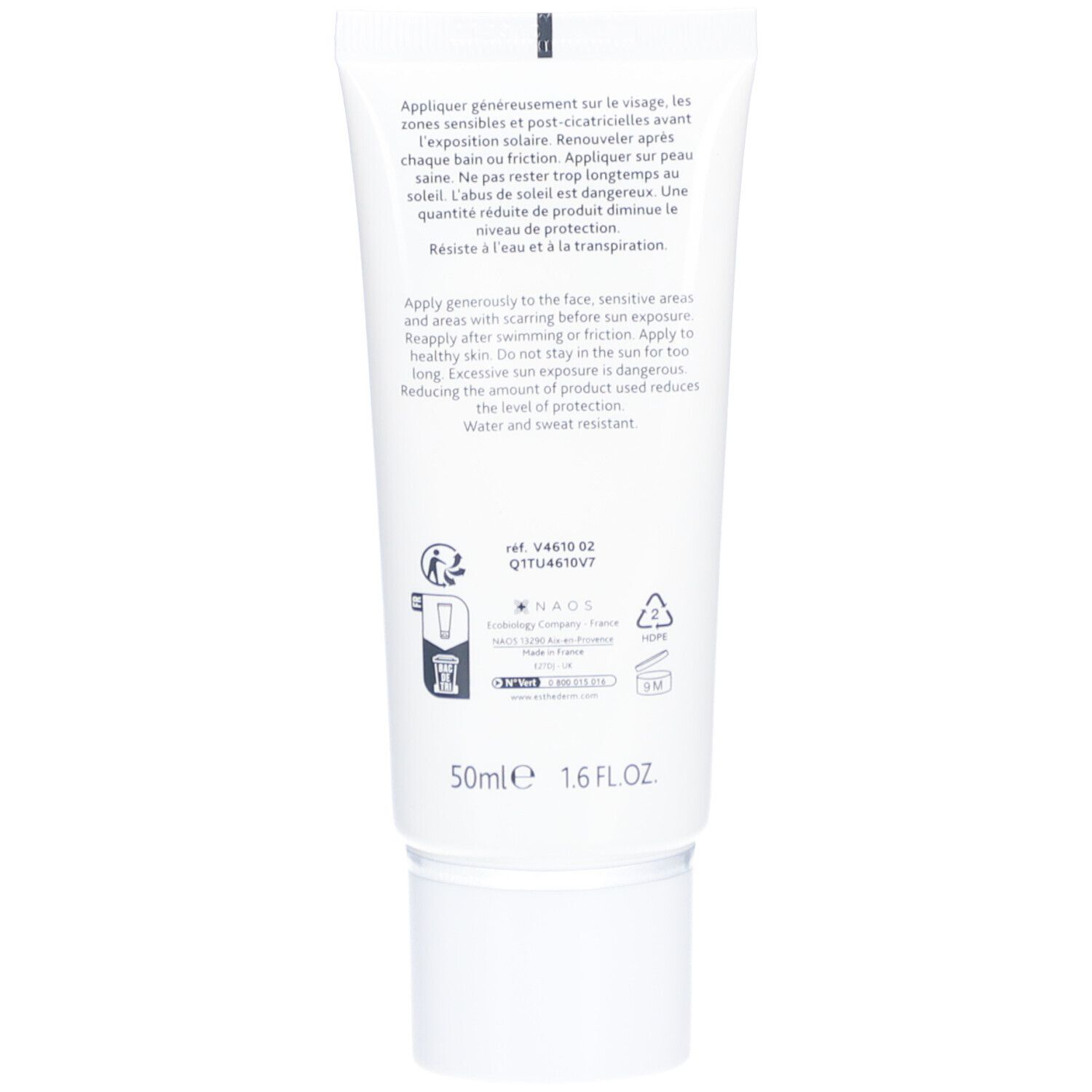 INSTITUT ESTHEDERM No Sun Soin protecteur écrans 100% minéraux