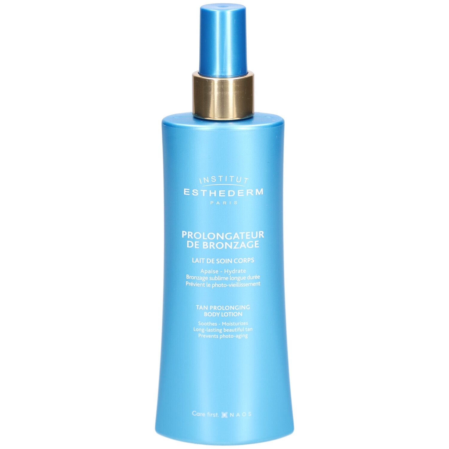 INSTITUT ESTHEDERM Lait Corps Prolongateur de Bronzage Apaisant et Hydratant