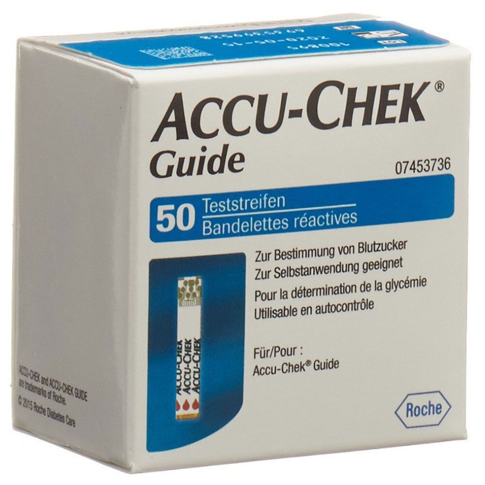 ACCU-CHEK® Guide Blutzucker-Teststreifen