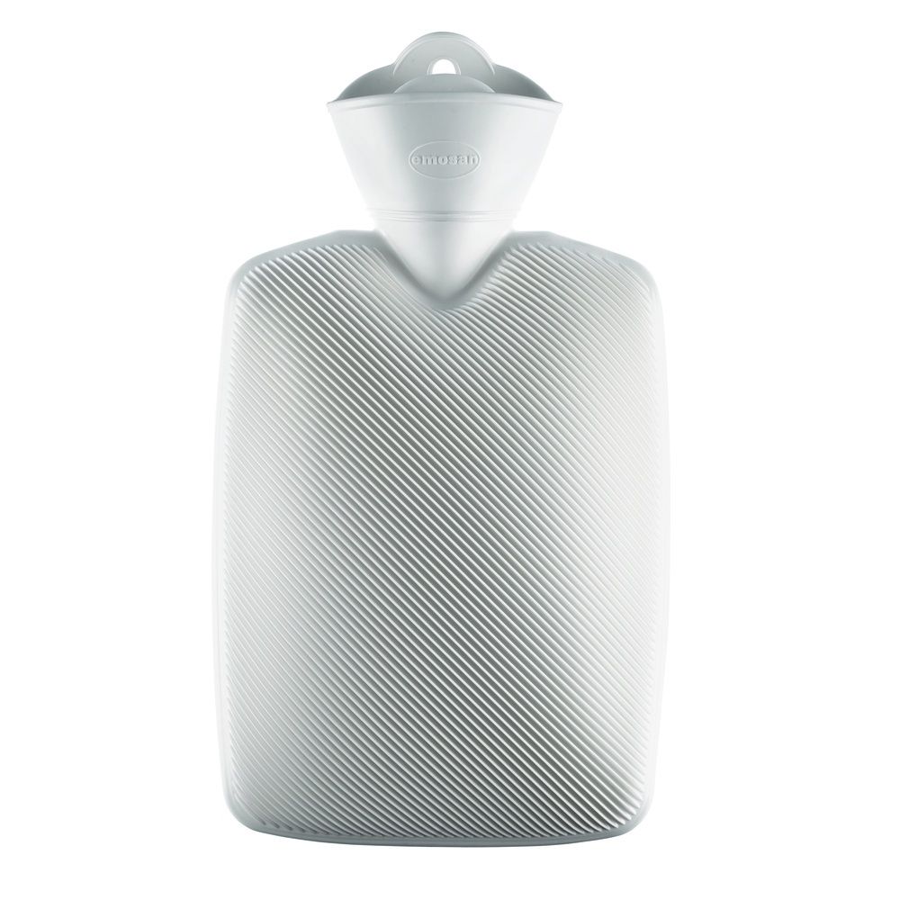 EMOSAN Wärmflasche Halblamelle weiss