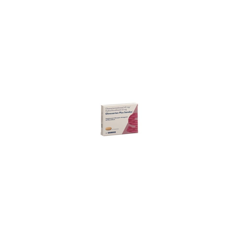 OLMESARTAN PLUS Sandoz Filmtabl 40/25mg 28 Stk