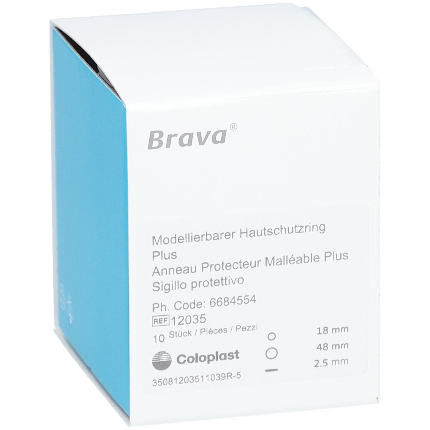 BRAVA® Anneau Protecteur Malléable Plus 18 mm / 48 mm / 2,5 mm