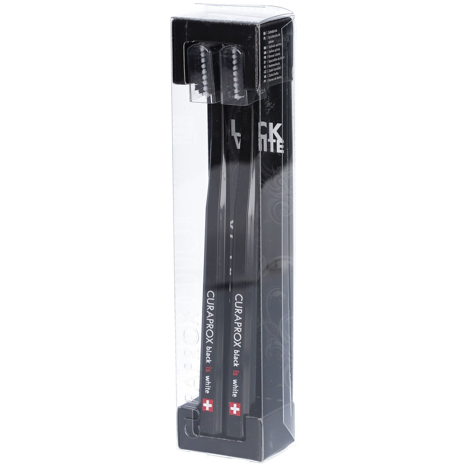 CURAPROX Black is White Zahnbürst schw/schw 2 Stk
