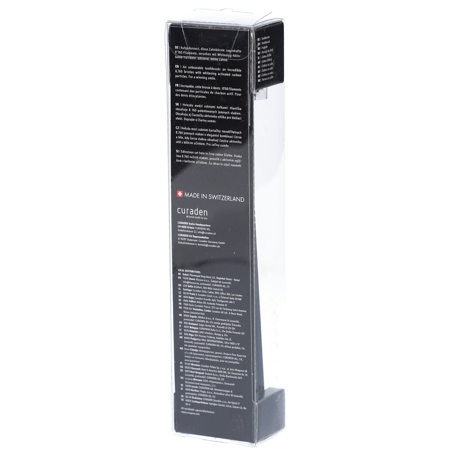 CURAPROX Black is White Zahnbürst schw/schw 2 Stk