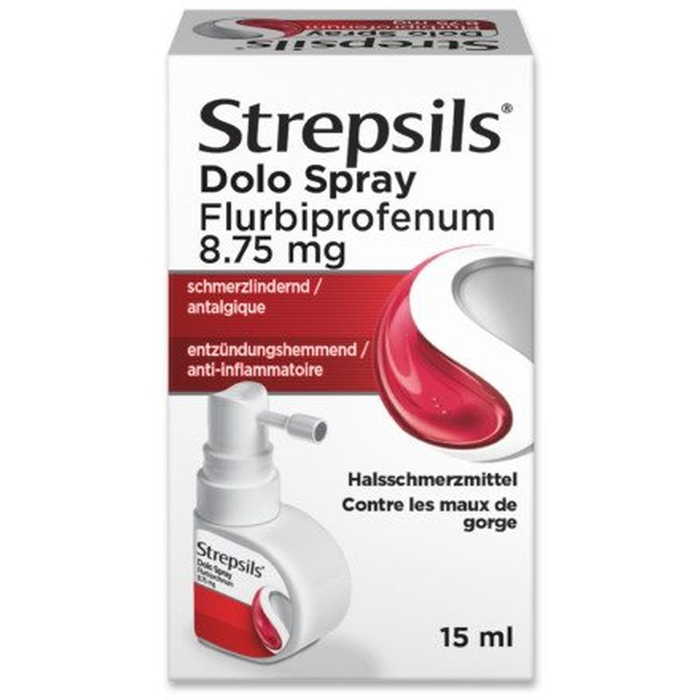 STREPSILS Dolo Flurbiprofen Spray Fl 15 ml