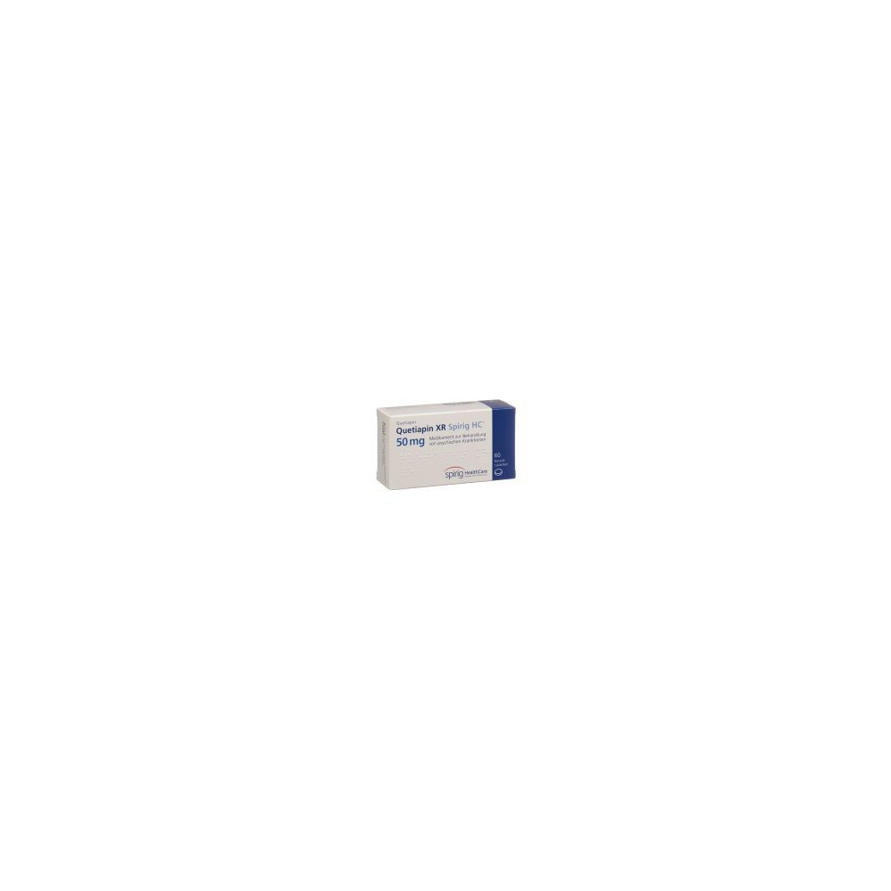 QUETIAPIN XR Spirig HC Ret Tabl 50 mg 60 Stk