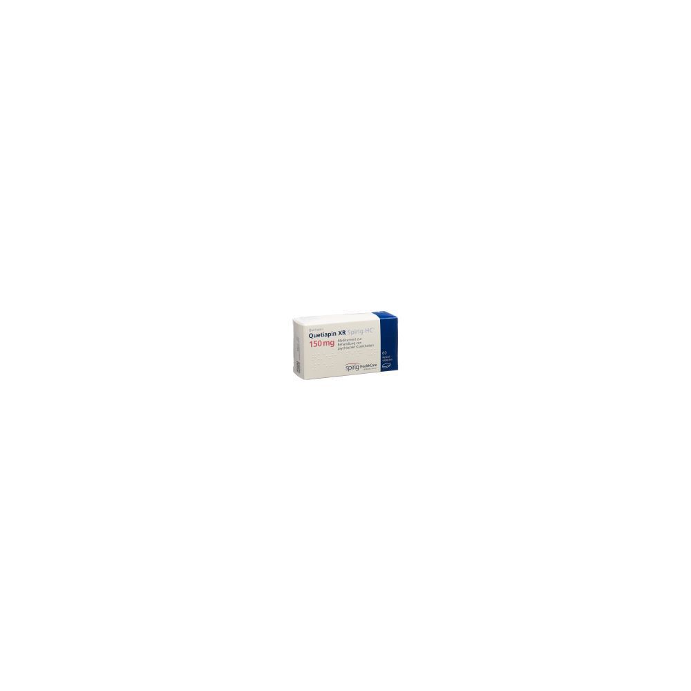 QUETIAPIN XR Spirig HC Ret Tabl 150 mg 60 Stk