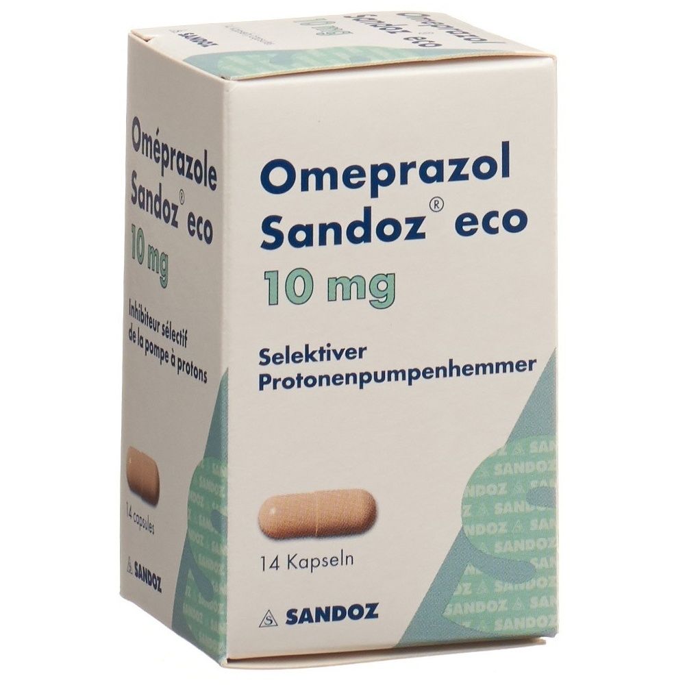OMEPRAZOL Sandoz eco Kaps 10 mg SDO
