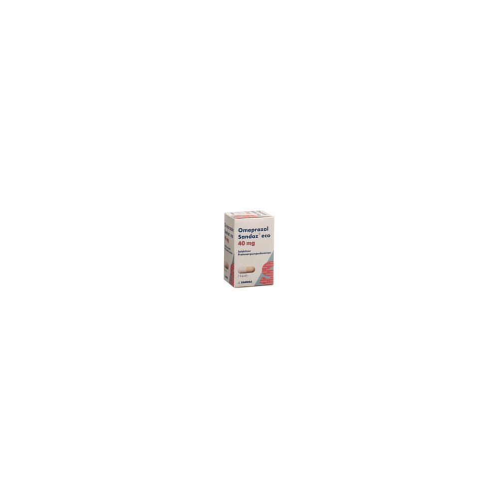 OMEPRAZOL Sandoz eco Kaps 40 mg Ds 7 Stk