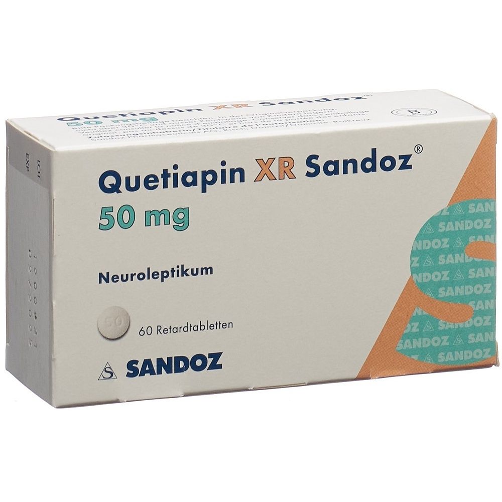 QUETIAPIN XR Sandoz Ret Tabl 50 mg SDO