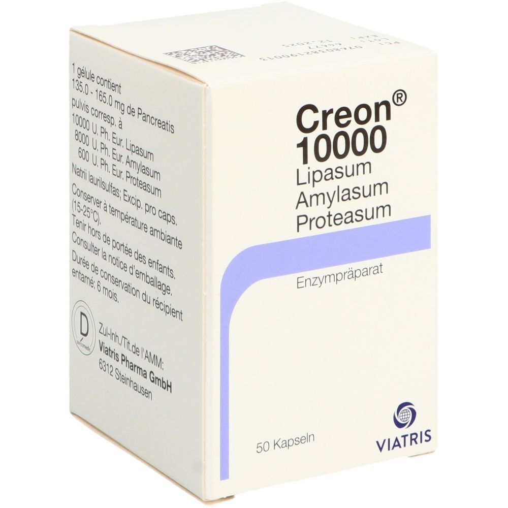 CREON 10000 Kaps Ds 50 Stk