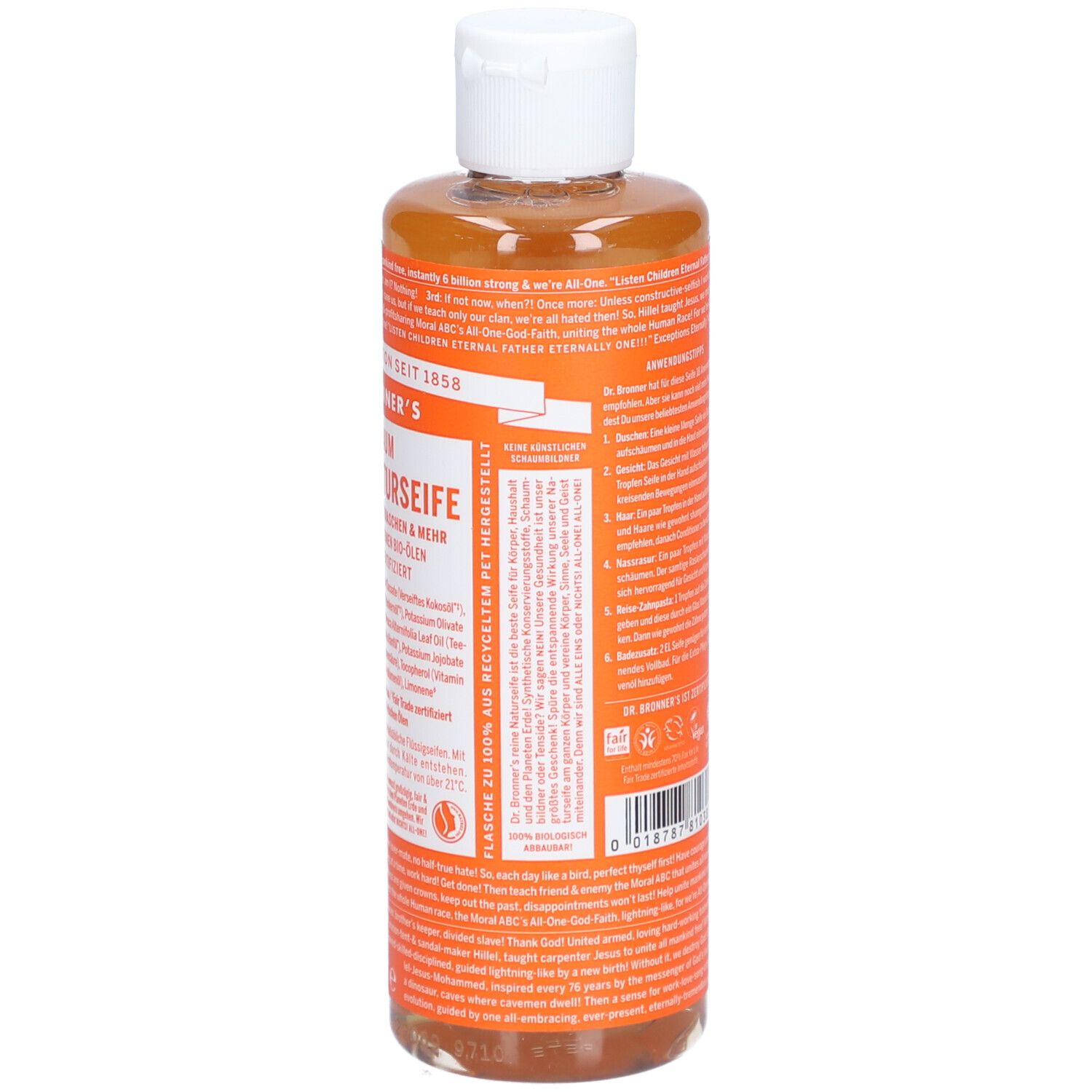 BRONNERS TEATREE Liquid Soap 240 ml