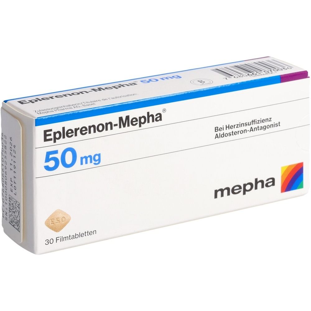 EPLERENON Mepha Filmtabl 50 mg SDO