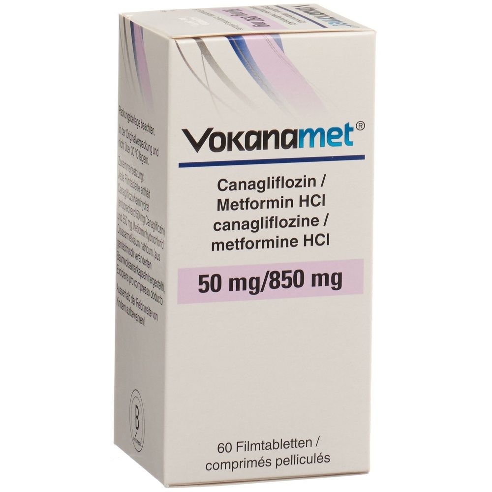 VOKANAMET Filmtabl 50/850 mg SDO