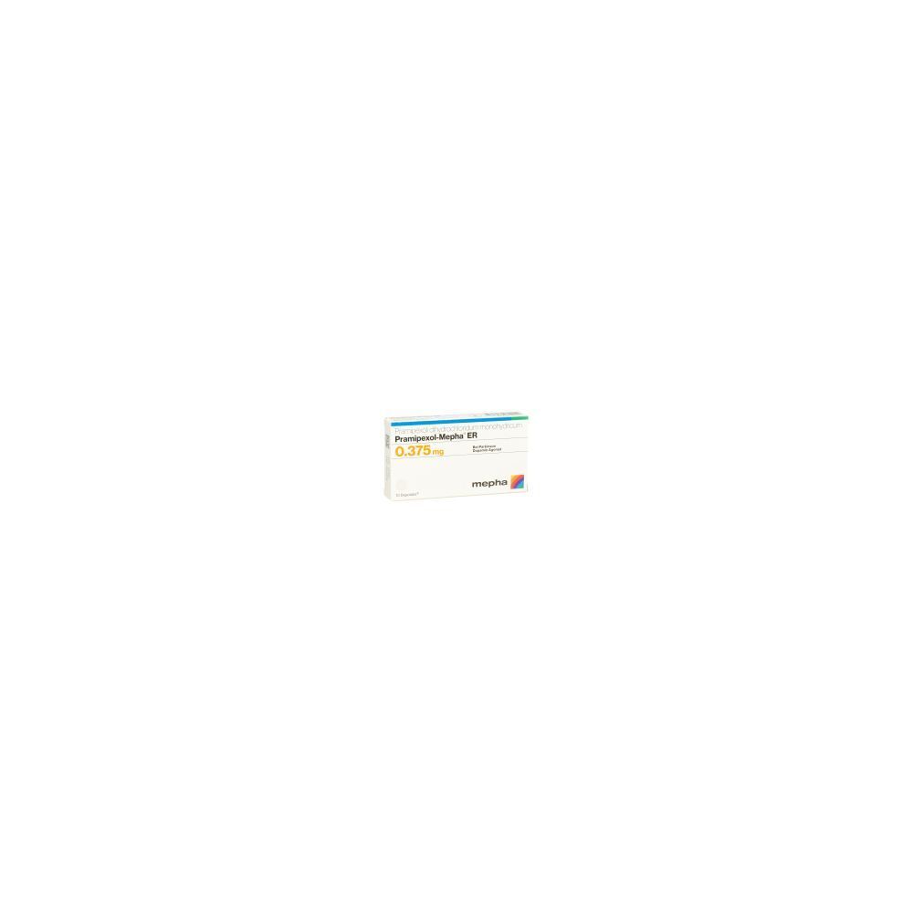 PRAMIPEXOL Mepha ER Depotabs 0.375 mg 10 Stk