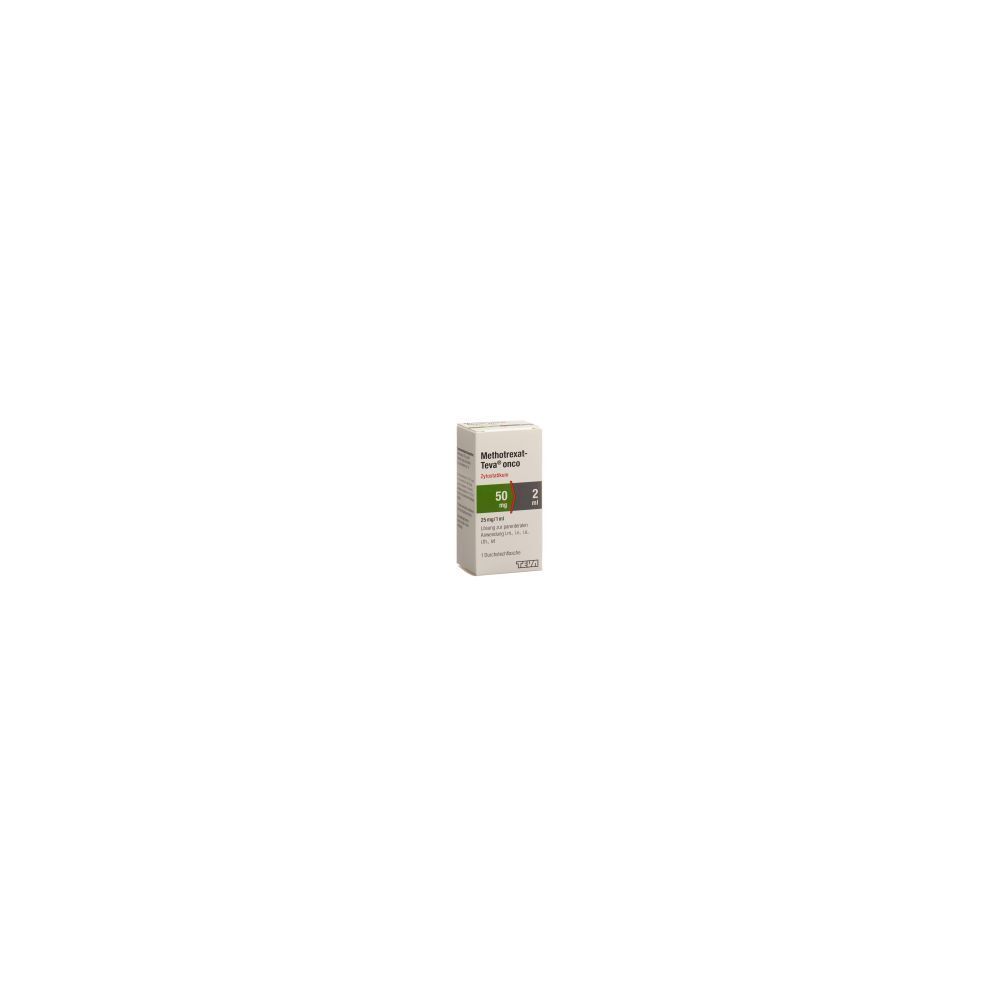 METHOTREXAT Teva onco 50 mg/2ml Durchstf 2 ml