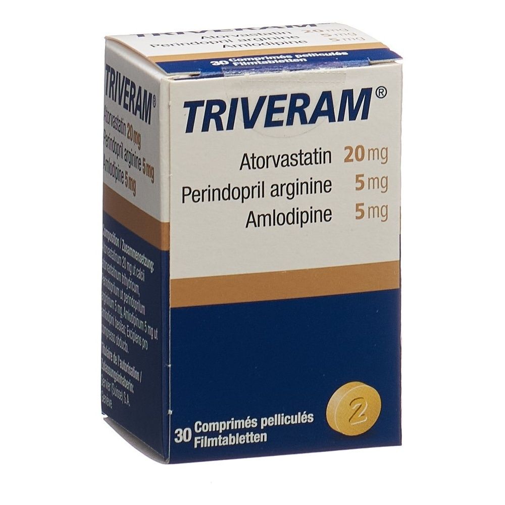 TRIVERAM Filmtabl 20/5/5mg SDO