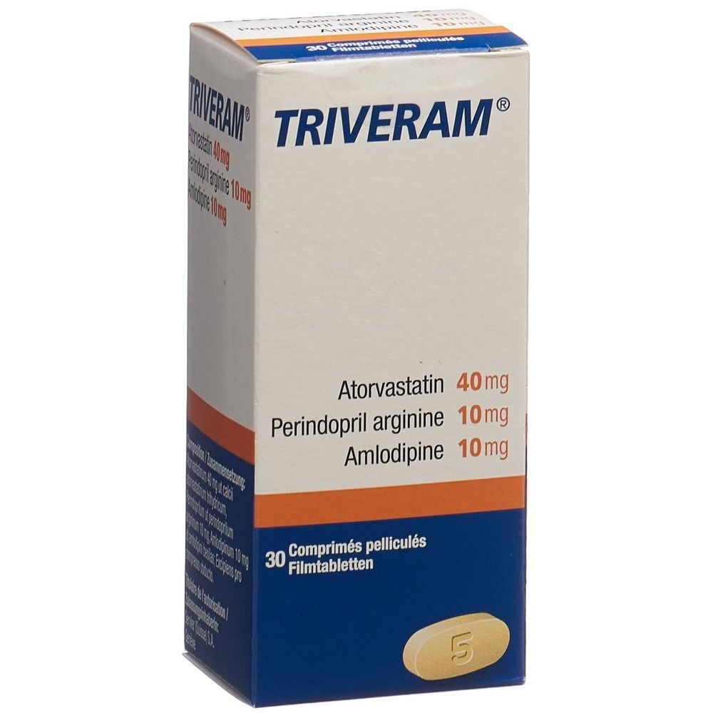 TRIVERAM Filmtabl 40/10/10mg SDO