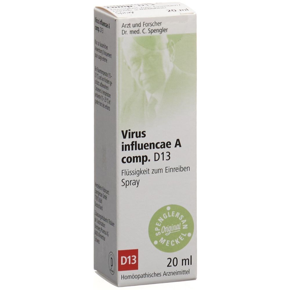 SPENGLERSAN Virus influenc A comp D 13 Spray 20 ml