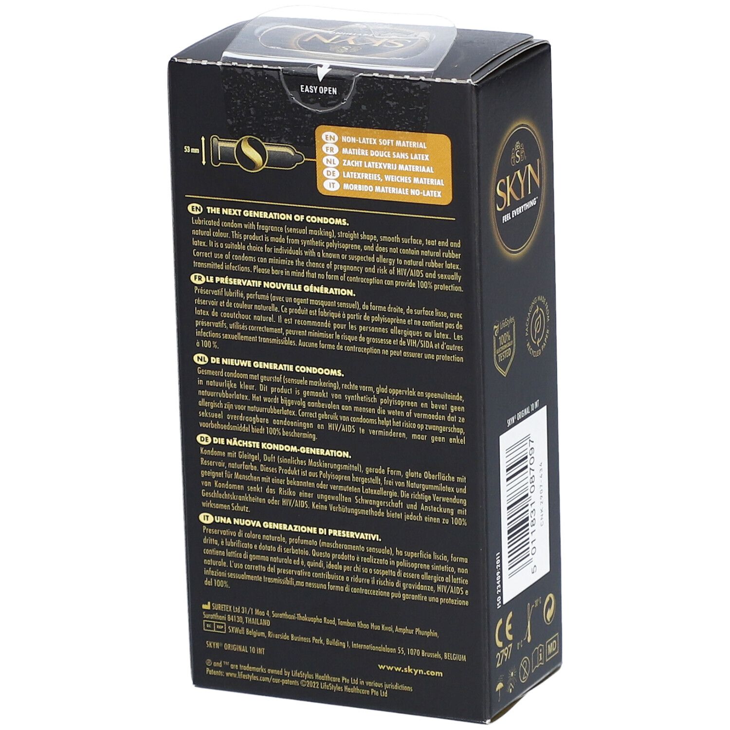 SKYN® Feel Everything™ Original - Préservatifs sensation naturelle