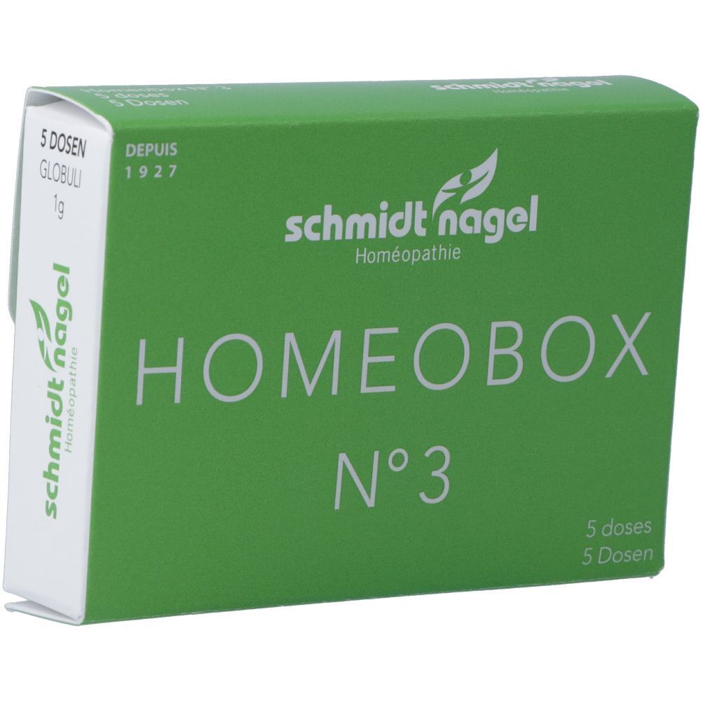 SN HomeoBox 3 Glob 5 x 1 g