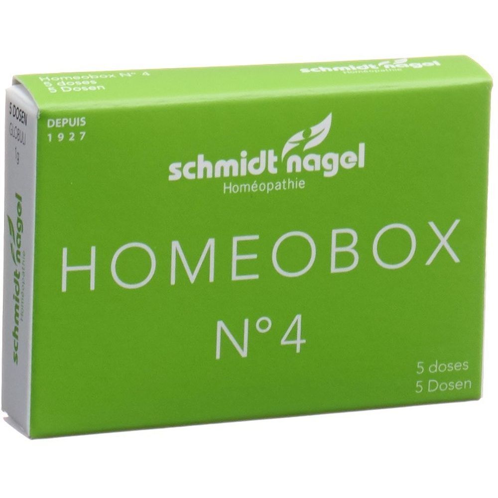 SN HomeoBox 4 Glob 5 x 1 g