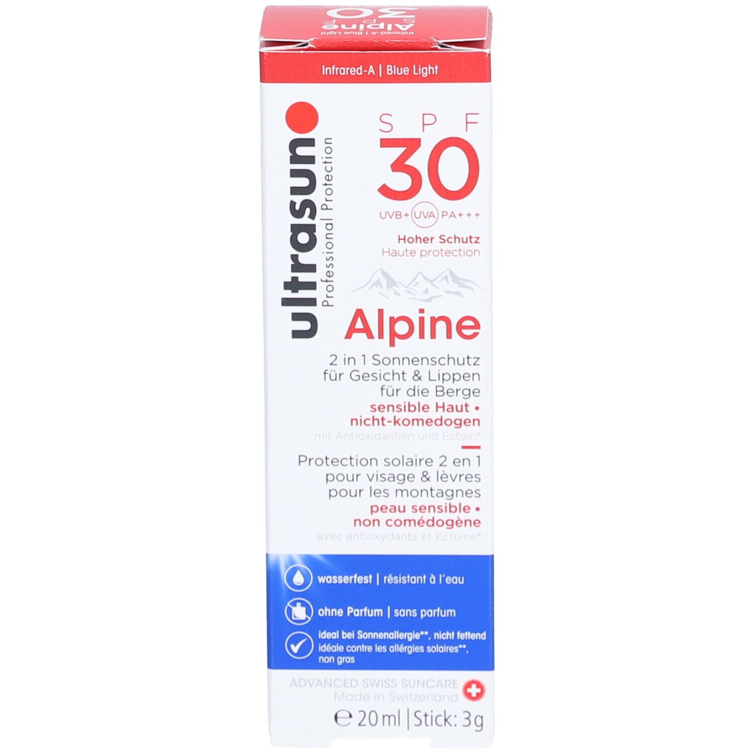 ULTRASUN Alpine SPF 30 20 ml + 3 g