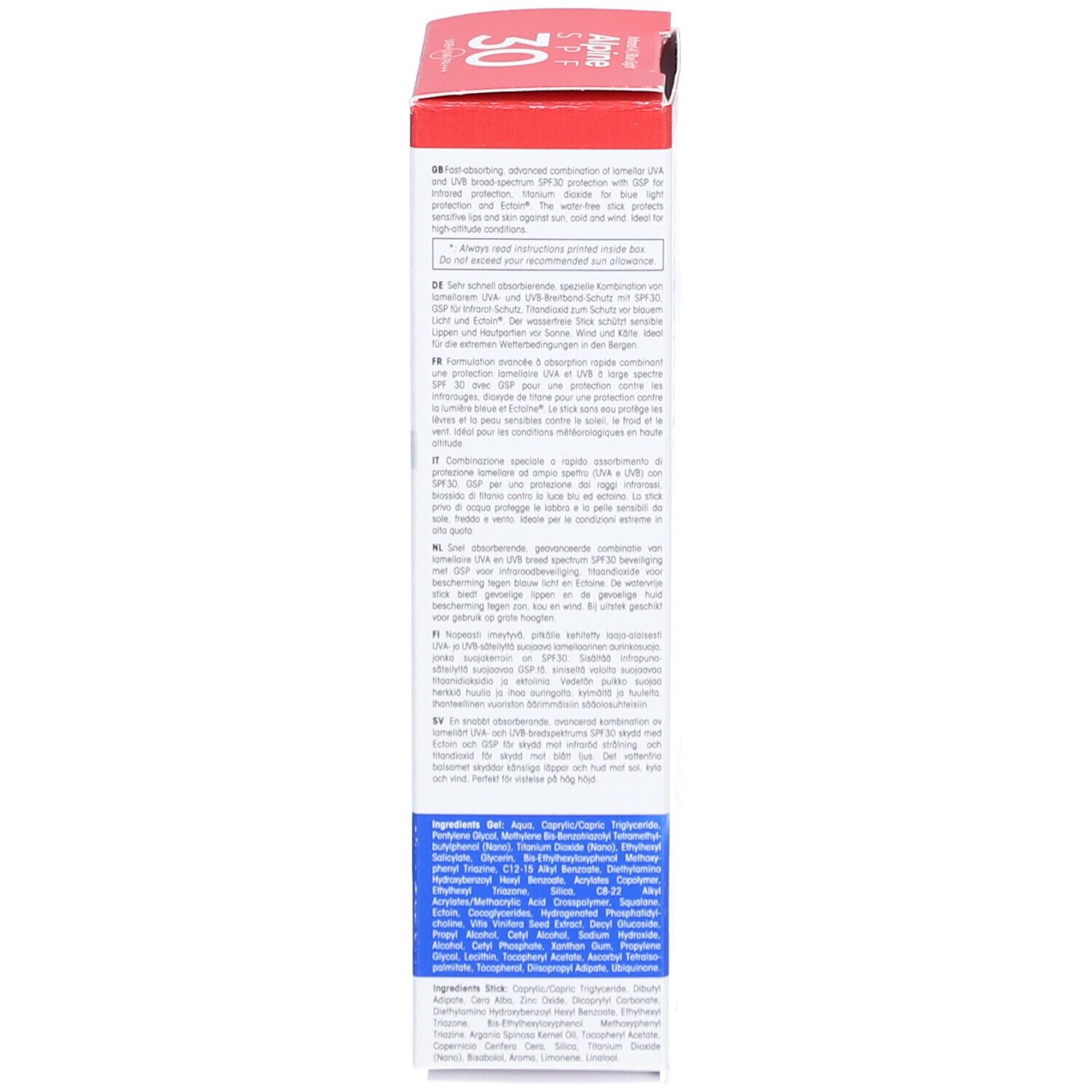 ULTRASUN Alpine SPF 30 20 ml + 3 g