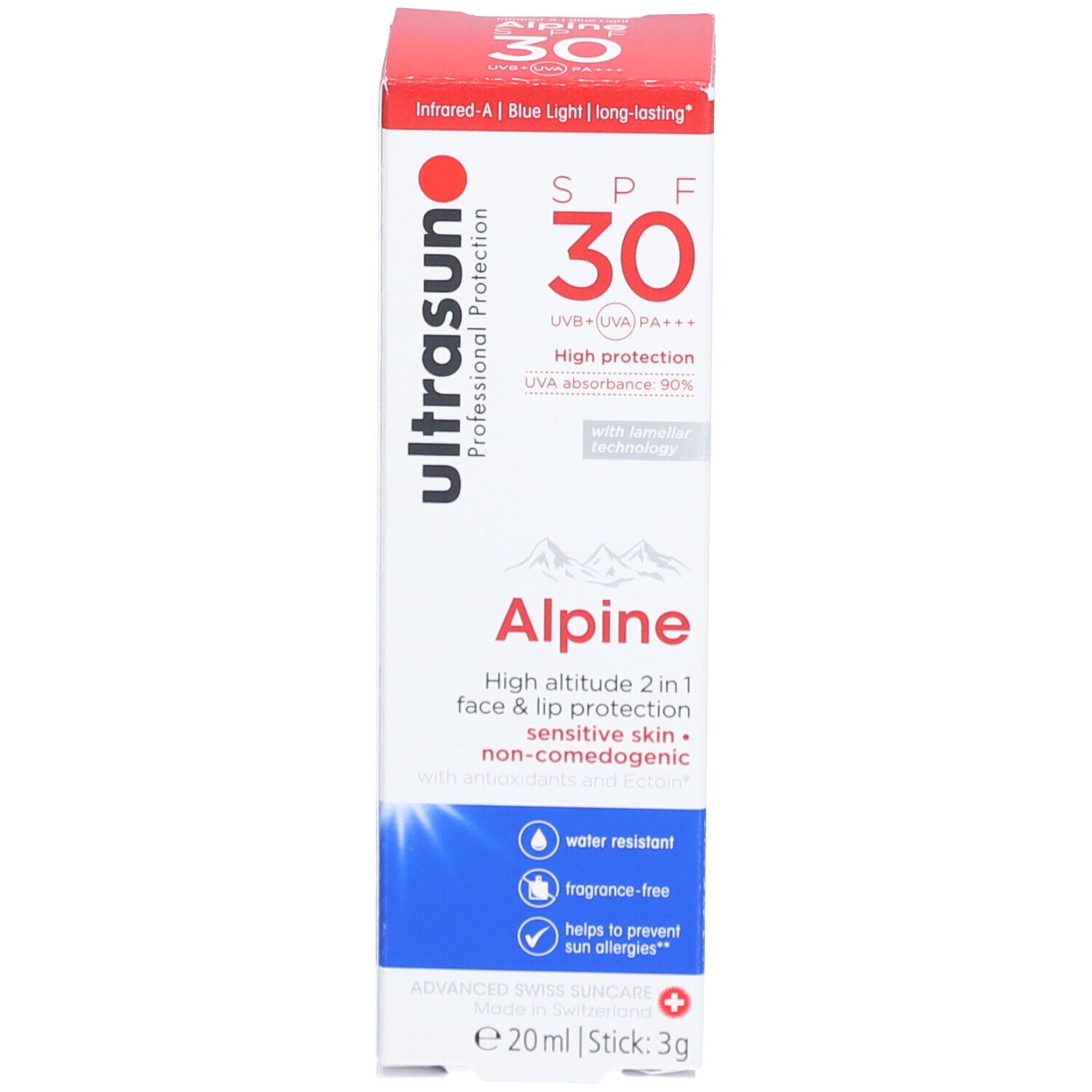 ULTRASUN Alpine SPF 30 20 ml + 3 g