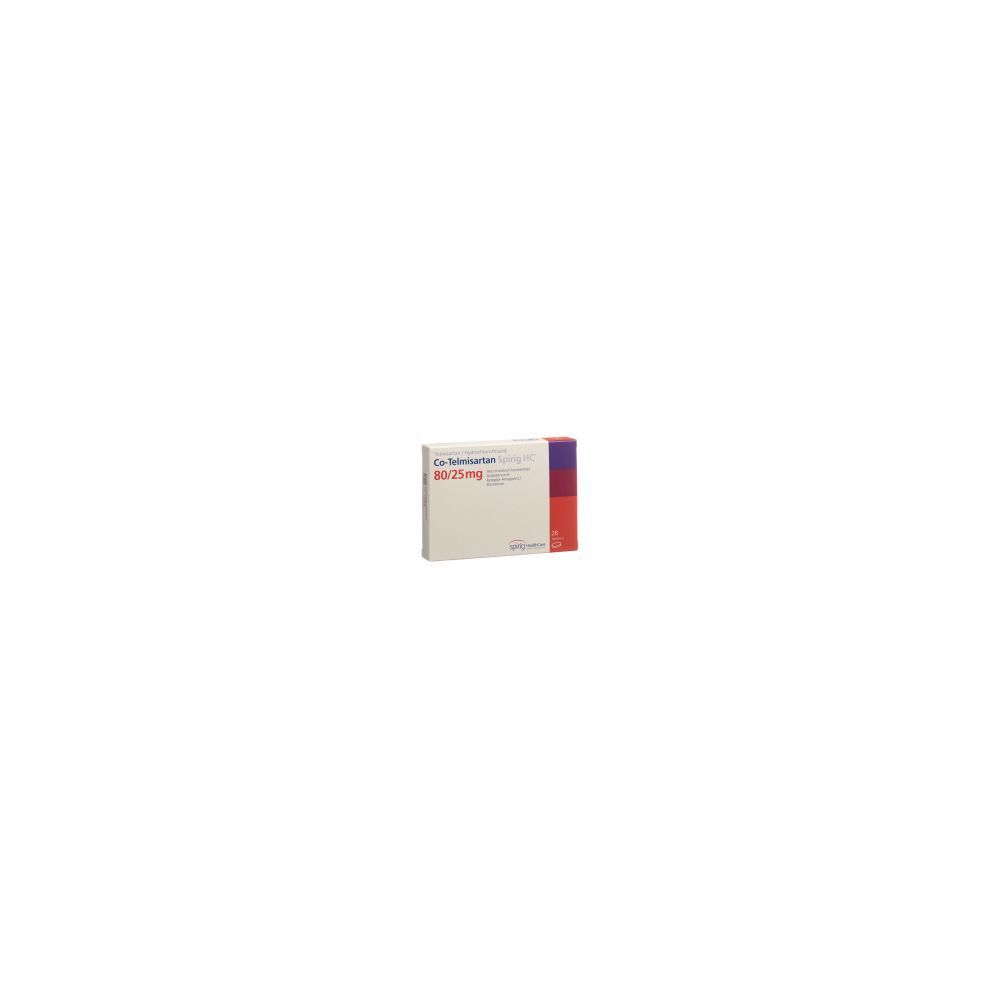 CO-TELMISARTAN Spirig HC Tabl 80/25 mg 28 Stk